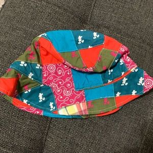 Disney park patchwork bucket hat